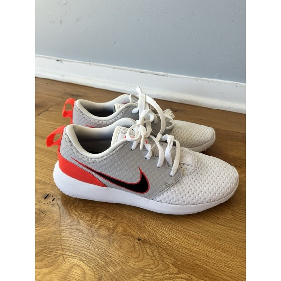Nike Other - Nike Roshe G Jr Golf Shoes White Gray Spikeless, Youth Size 4Y